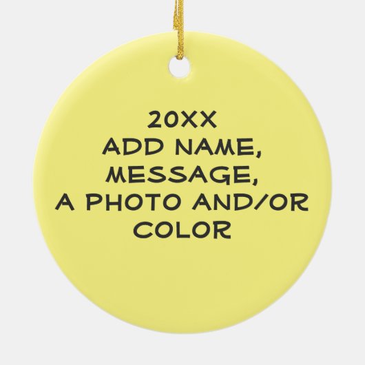 Schaal van Guacamole Keramisch Ornament (Achterkant)