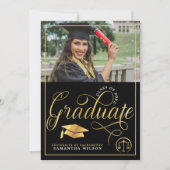 Schaal van het Afstuderen van de justitiële school Aankondiging (Voorkant)