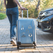 Schaal van justitie astrologie zodiaal zwart goud sticker (Koffer Insitu)