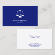 Schaal van Justitie Wit Icoon op Royal Blue