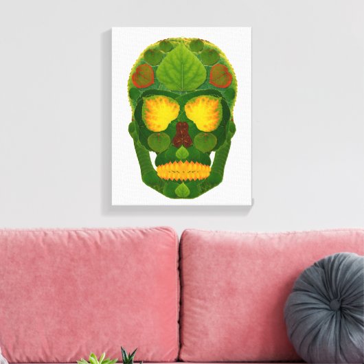 Schaal van spen 9 canvas afdruk (Insitu (Woonkamer))
