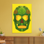 Schaal van spen 9 canvas afdruk (Insitu (Woonkamer))
