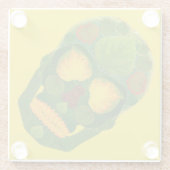 Schaal van spen 9 glazen onderzetter (Achterkant)