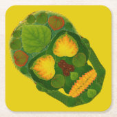 Schaal van spen 9 kartonnen onderzetters (Voorkant)