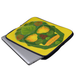 Schaal van spen 9 laptop sleeve