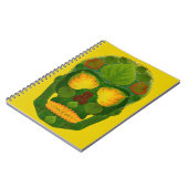 Schaal van spen 9 notitieboek (Linkerzijde)