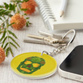 Schaal van spen 9 sleutelhanger (Voorkant Rechts)