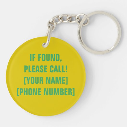 Schaal van spen 9 sleutelhanger (Achterkant)