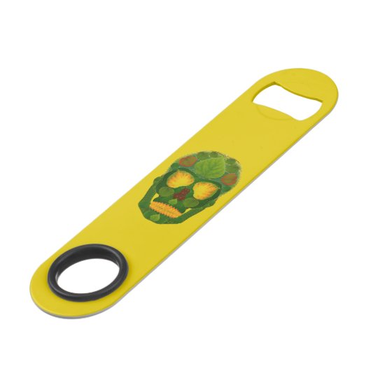 Schaal van spen 9 speed flessenopener (Voorkant Gekanteld)