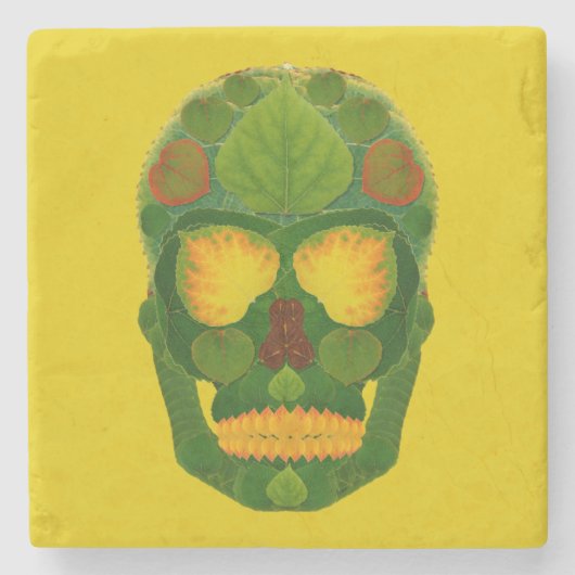 Schaal van spen 9 stenen onderzetter (Voorkant)