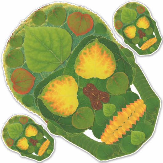 Schaal van spen 9 sticker (Voorkant)