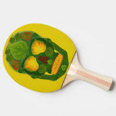 Schaal van spen 9 tafeltennisbatje (Zijkant)
