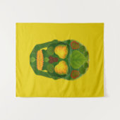 Schaal van spen 9 wandkleed (Voorkant (horizontaal))