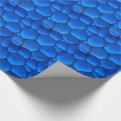 Schaal voor blauwe draak cadeaupapier (Hoek)