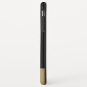 Schaalbaar of Balans zwart goud Case-Mate iPhone Case (Achterkant/links)