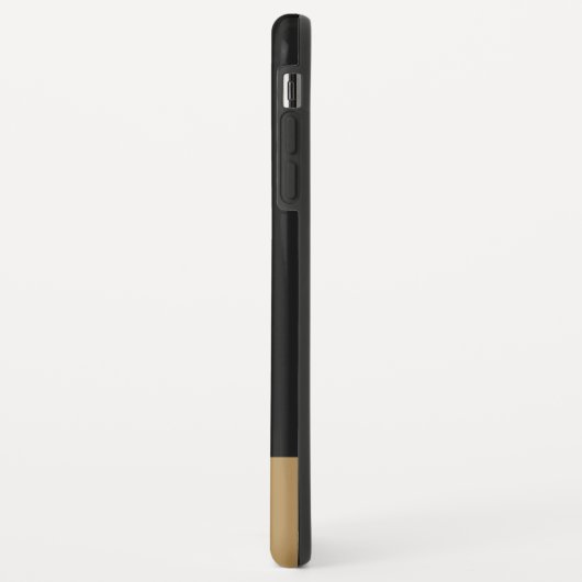 Schaalbaar of Balans zwart goud Case-Mate iPhone Case (Achterkant/links)