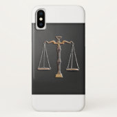 Schaalbaar: , zwart en wit Case-Mate iPhone case (Achterkant)