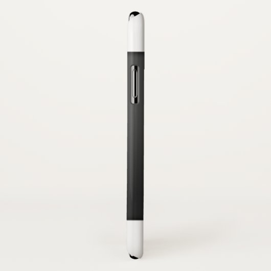 Schaalbaar: , zwart en wit Case-Mate iPhone case (Achterkant / rechts)