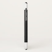 Schaalbaar: , zwart en wit Case-Mate iPhone case (Achterkant/links)