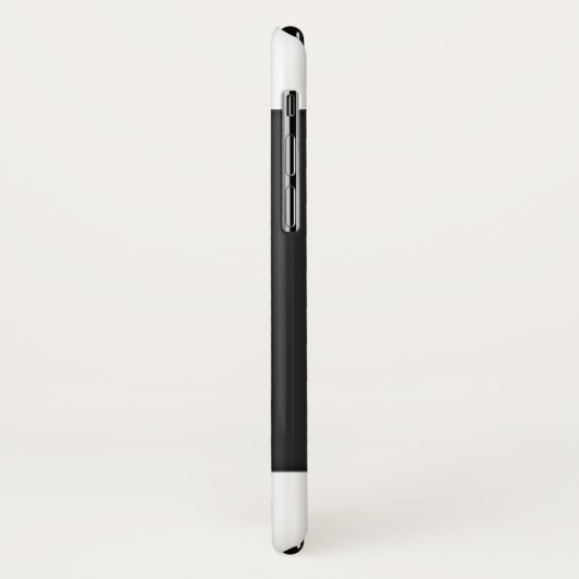 Schaalbaar: , zwart en wit Case-Mate iPhone case (Achterkant/links)