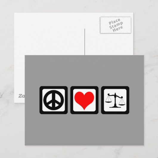 Schaalbaarheid van de rechtspraak briefkaart (Voorkant / Achterkant)