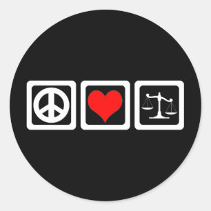 Schaalbaarheid van de rechtspraak ronde sticker