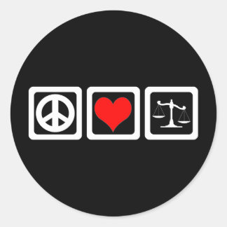 Schaalbaarheid van de rechtspraak ronde sticker