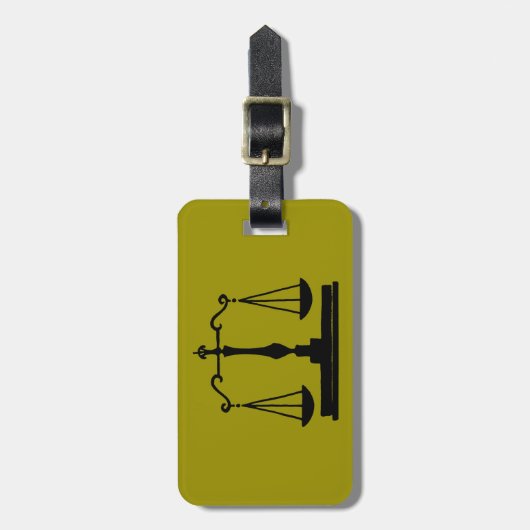 Schaalbaarheid van het recht bagagelabel (Voorkant verticaal)