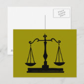 Schaalbaarheid van het recht briefkaart (Voorkant / Achterkant)