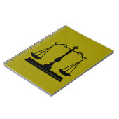 Schaalbaarheid van het recht notitieboek (Linkerzijde)