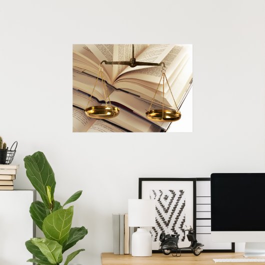 Schaalbaarheid van het recht poster (Thuiskantoor)