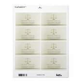 Schaalbaarheid van justitie - Etiket (Full Sheet)