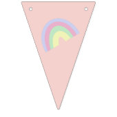 Schaalbanner voor regenboogschieten vlaggetjes (Tweede vlag)