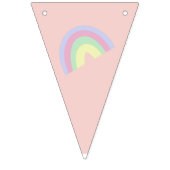 Schaalbanner voor regenboogschieten vlaggetjes (Eerste vlag)