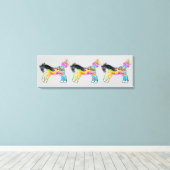 SCHAALBARE BREDE FORMAT-Pop Canvas Afdruk (Insitu (Houten vloer))