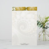 Schaalbare fractaalkunst briefpapier (Staand voorkant)