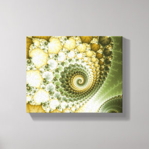 Schaalbare fractaalkunst canvas afdruk