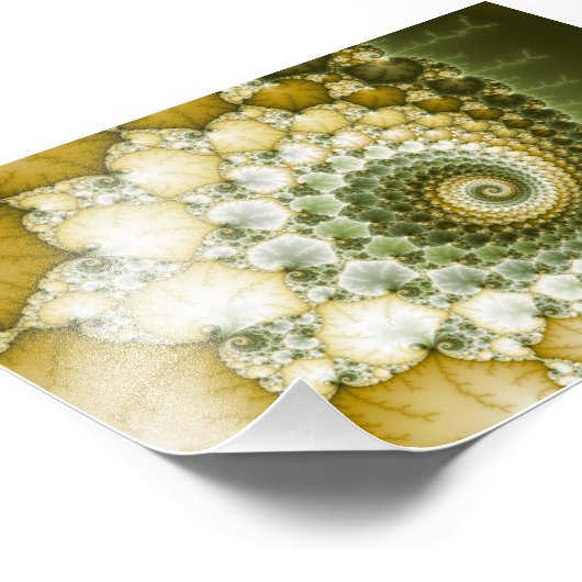 Schaalbare fractaalkunst foto afdruk (Hoek)