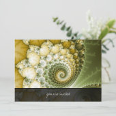 Schaalbare fractaalkunst kaart (Staand voorkant)