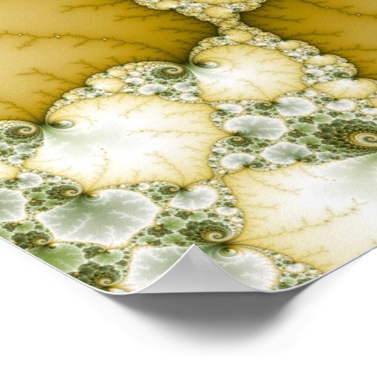 Schaalbare fractaalkunst poster (Hoek)