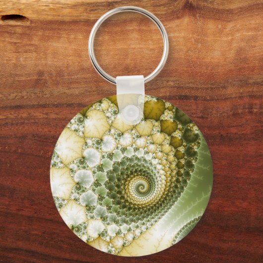 Schaalbare fractaalkunst sleutelhanger (Voorkant)