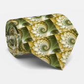 Schaalbare fractaalkunst stropdas (Opgerold)