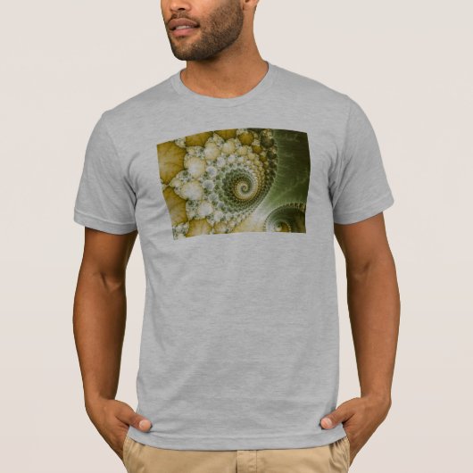 Schaalbare fractaalkunst t-shirt (Voorkant)