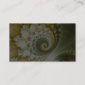 Schaalbare fractaalkunst visitekaartje (Achterkant)