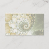 Schaalbare fractaalkunst visitekaartje (Achterkant)