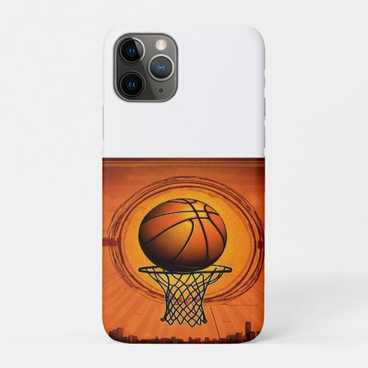 Schaalbare Hoops – Basketbal Vectorafbeeldingen Case-Mate iPhone Case (Achterkant)