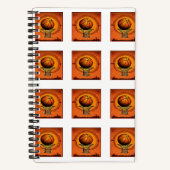 Schaalbare Hoops – Basketbal Vectorafbeeldingen Notitieboek (Voorkant)
