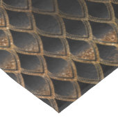 Schaalbare zwarte en gouden glitterdragoschalen tafelkleed (Gekanteld)