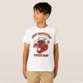 Schaaldier Commandant – Kreeft Chef T-shirt (Voorkant volledig)