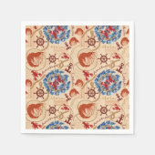 Schaaldier kernontwerp servet (Voorkant)